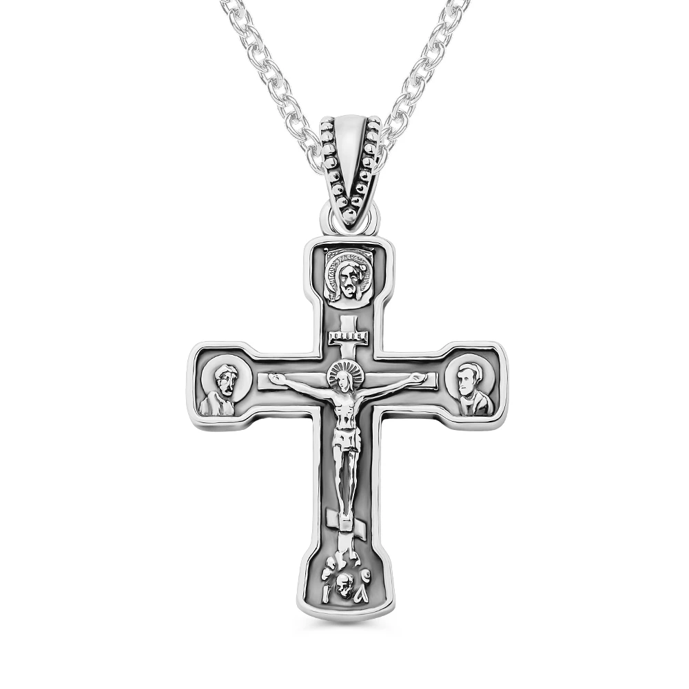 Крестик из серебра 925 пробы