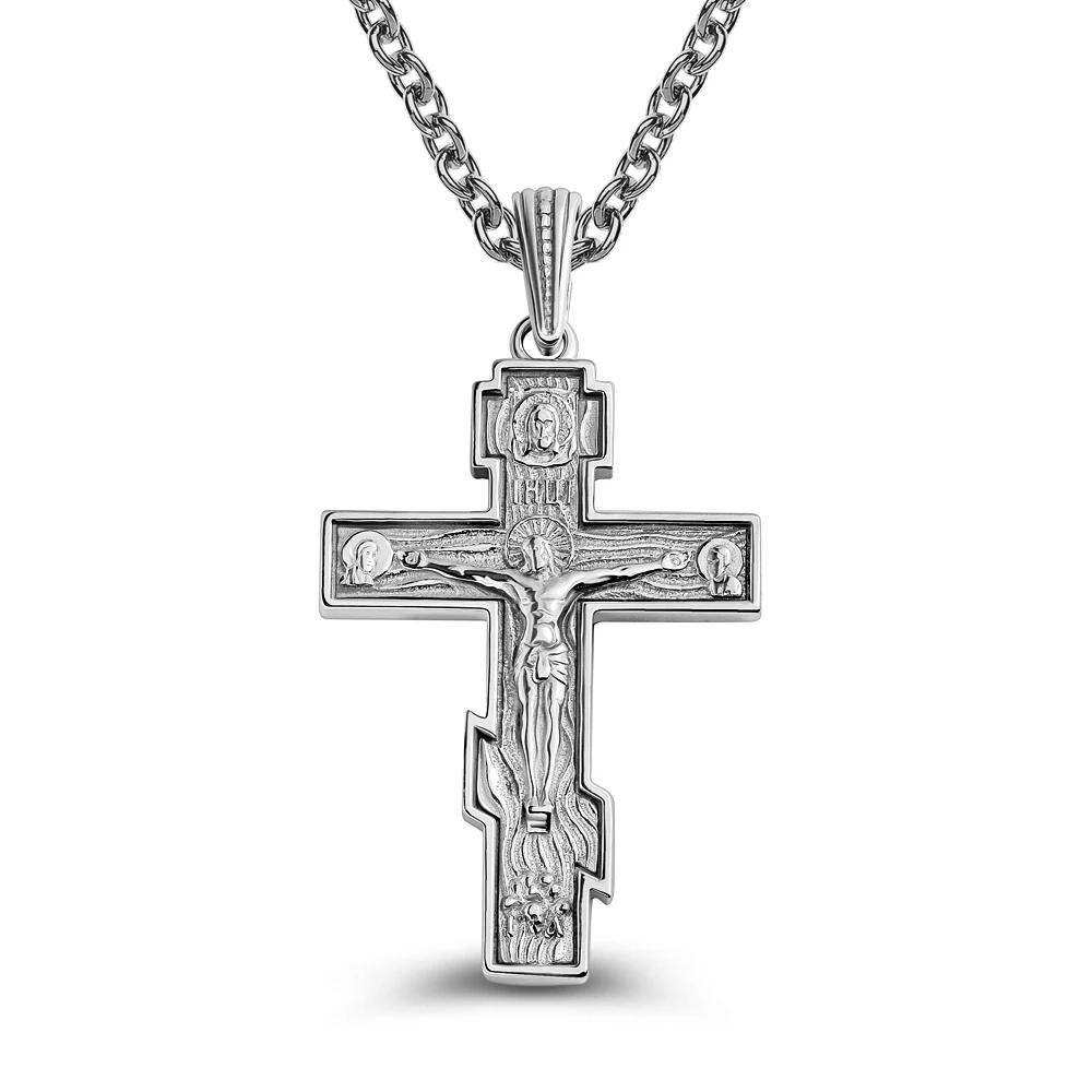 Крестик из серебра 925 пробы