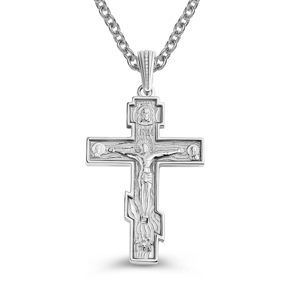 Крестик из серебра 925 пробы