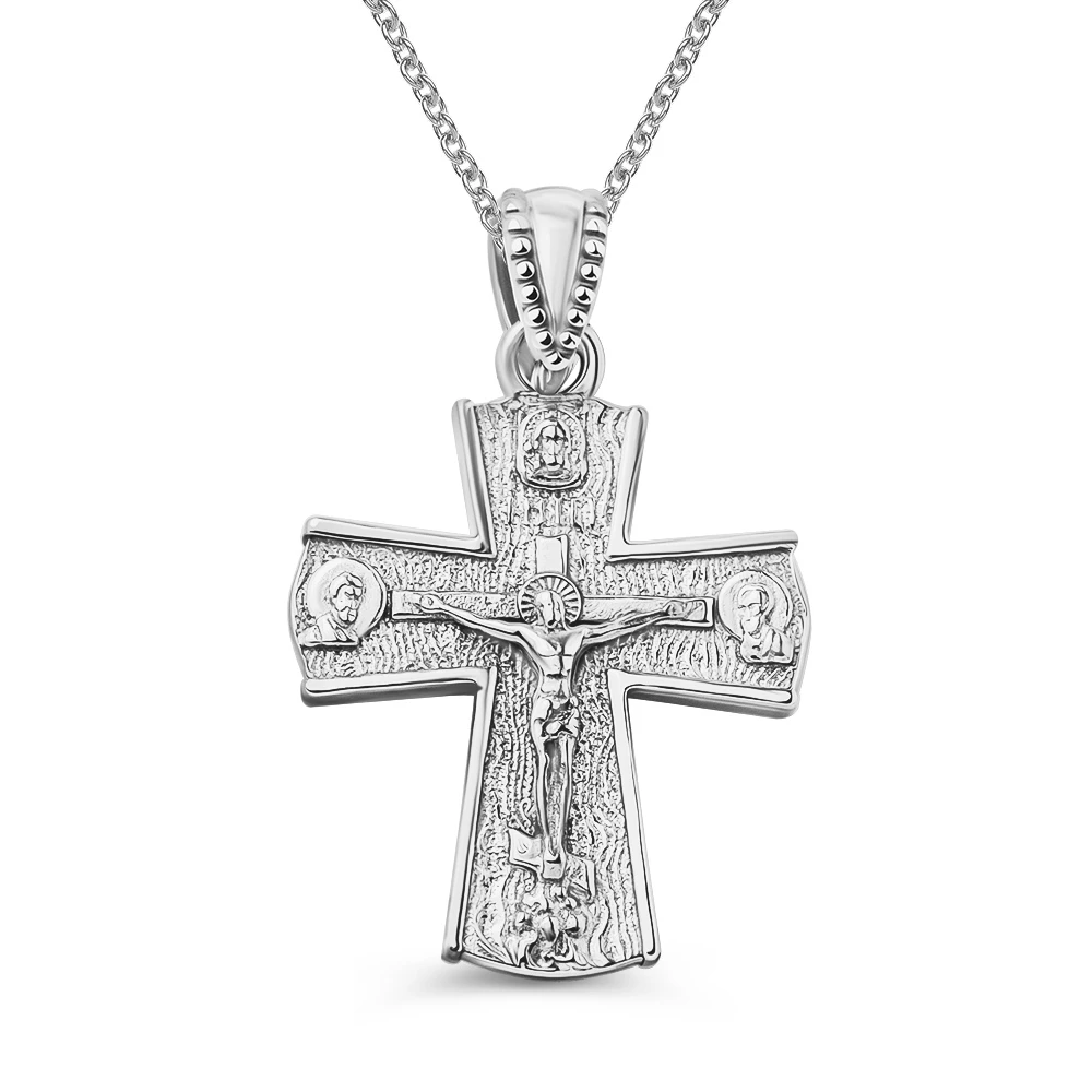 Крестик из серебра 925 пробы