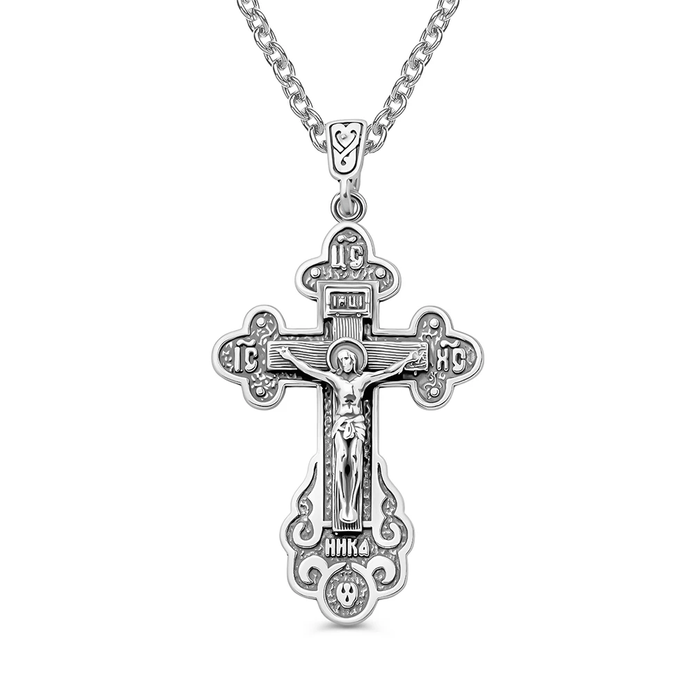 Крестик из серебра 925 пробы