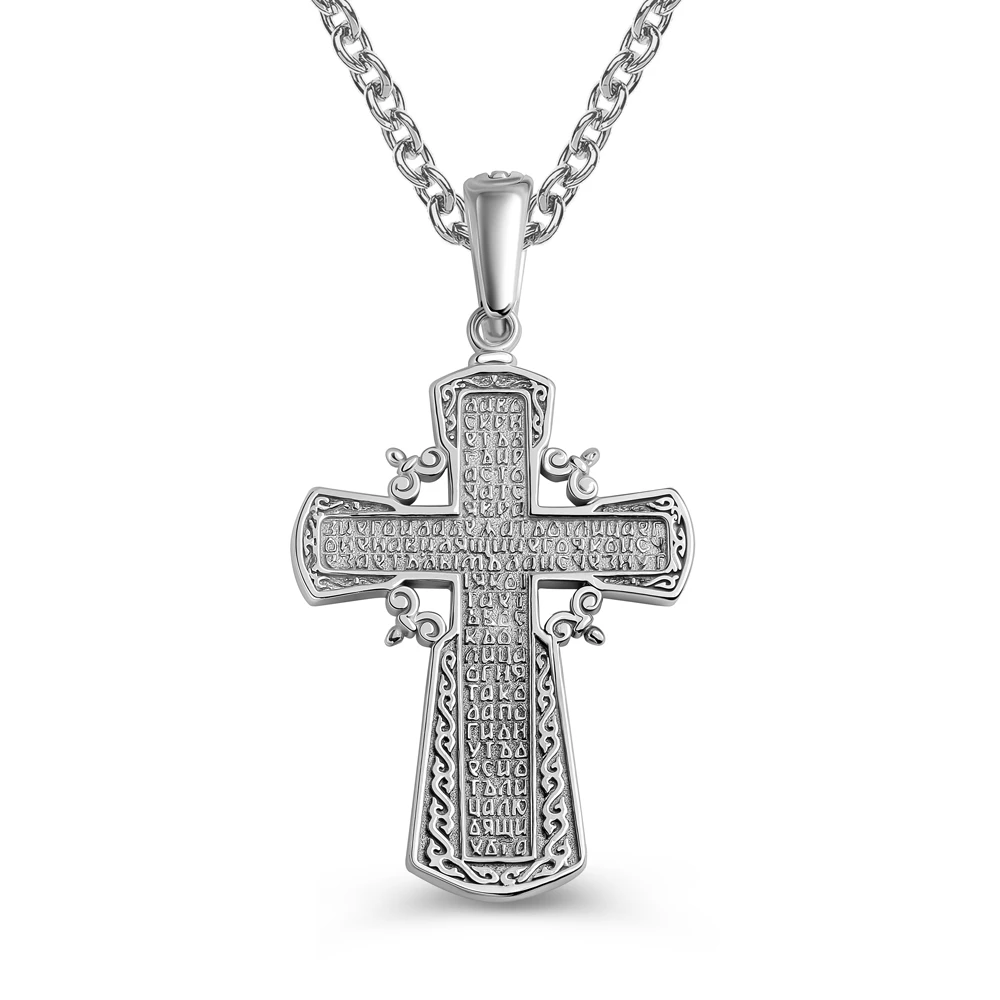 Крестик из серебра 925 пробы