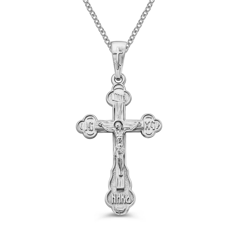 Крестик из серебра 925 пробы