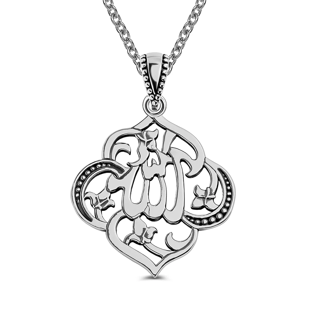 Подвес  мусульманский из серебра 925 пробы