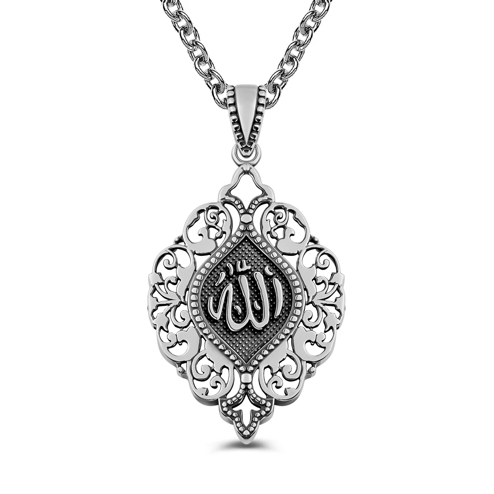 Подвес  мусульманский из серебра 925 пробы