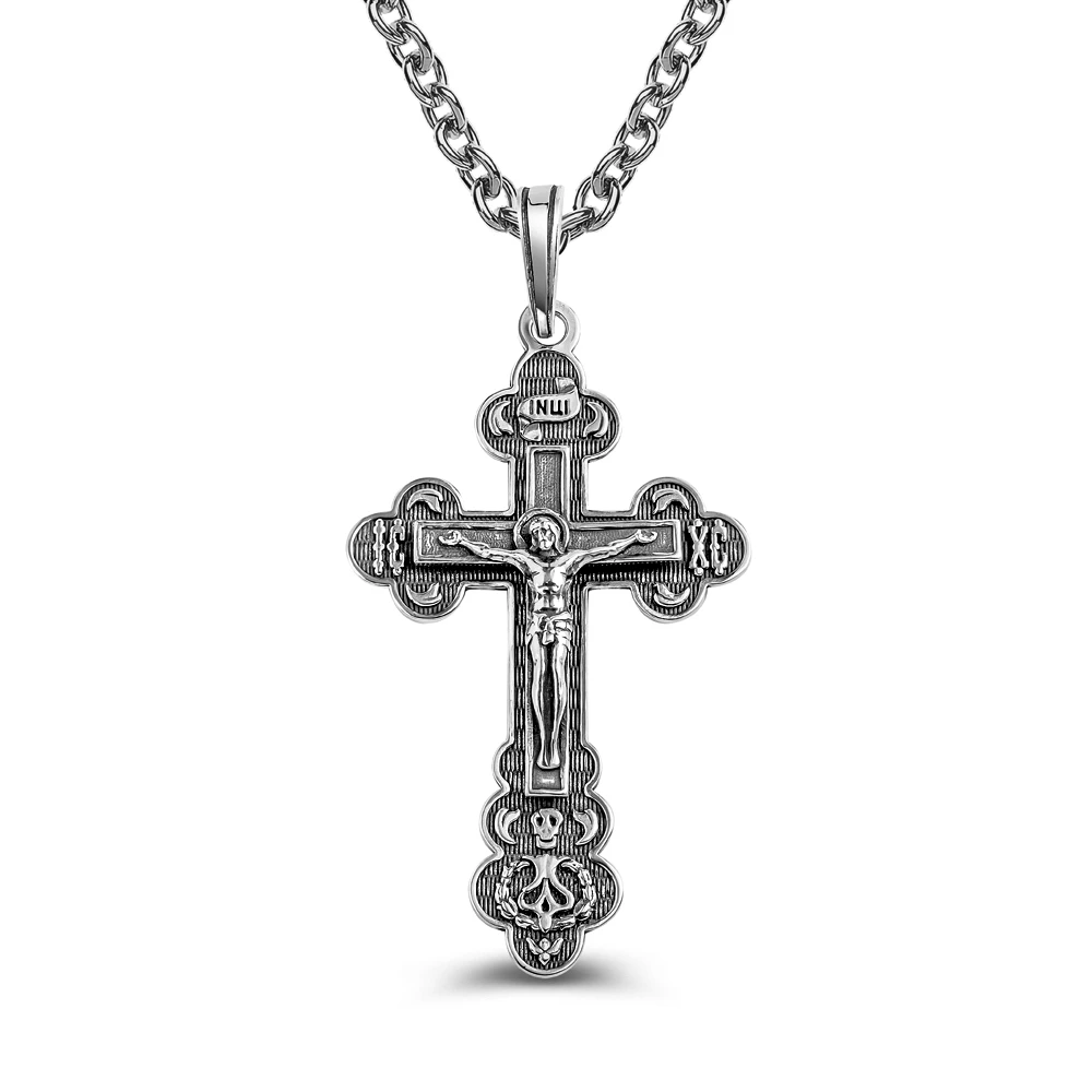 Крестик из серебра 925 пробы