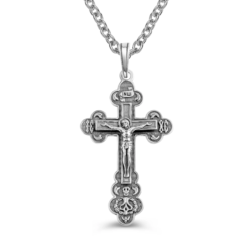 Крестик из серебра 925 пробы
