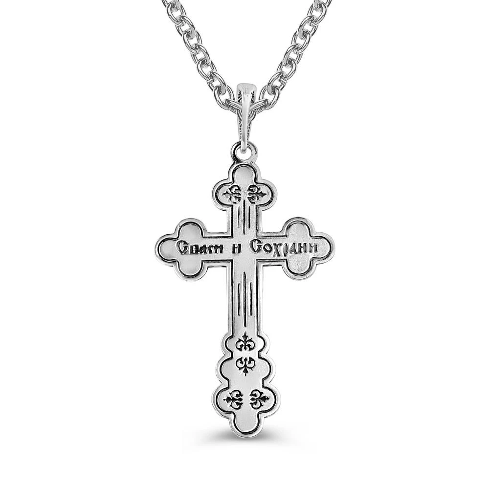 Крестик из серебра 925 пробы