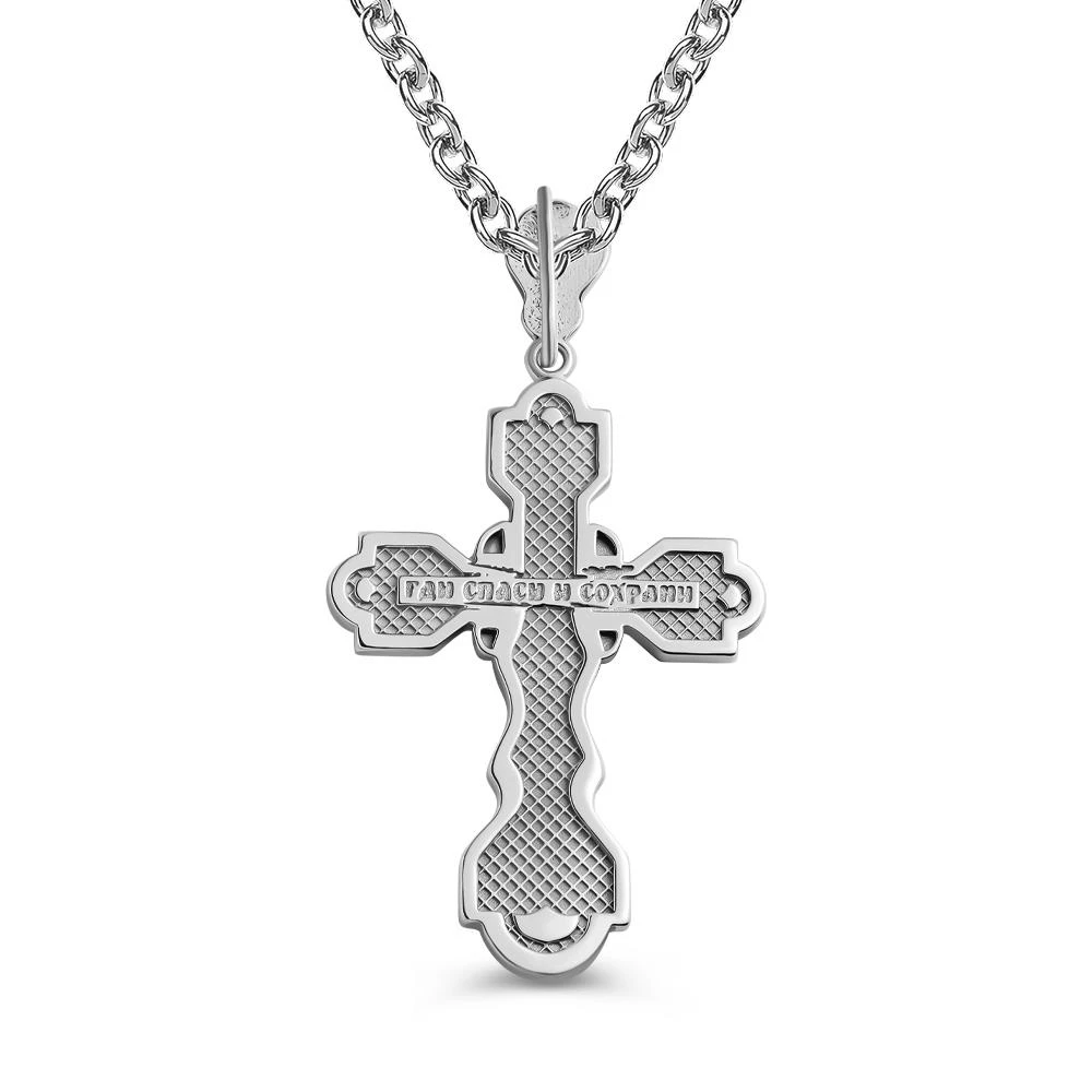 Крестик из серебра 925 пробы