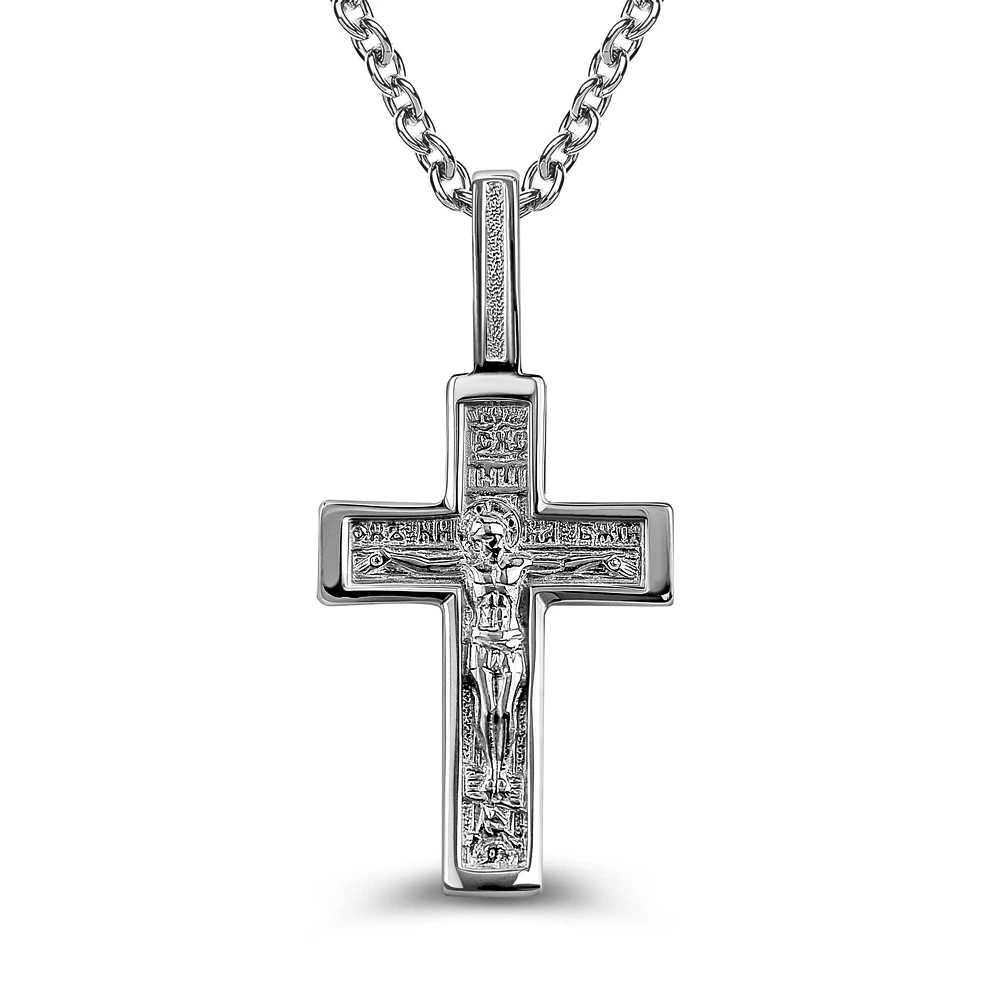 Крестик из серебра 925 пробы