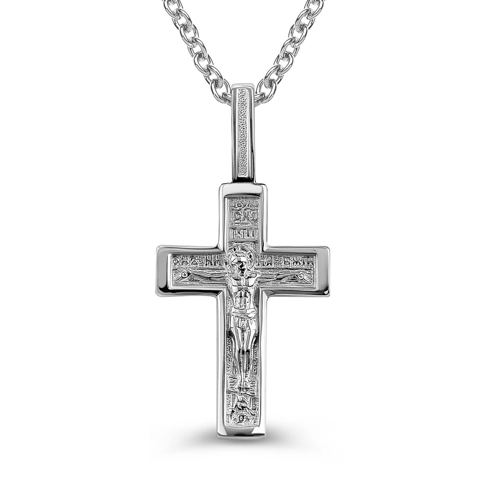 Крестик из серебра 925 пробы