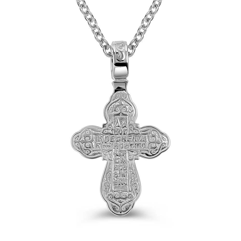 Крестик из серебра 925 пробы