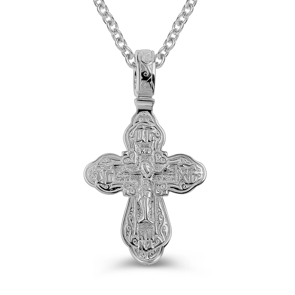 Крестик из серебра 925 пробы