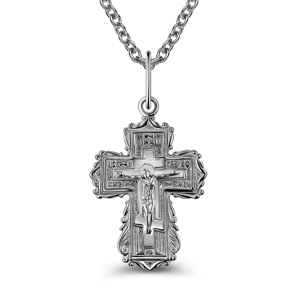 Крестик из серебра 925 пробы