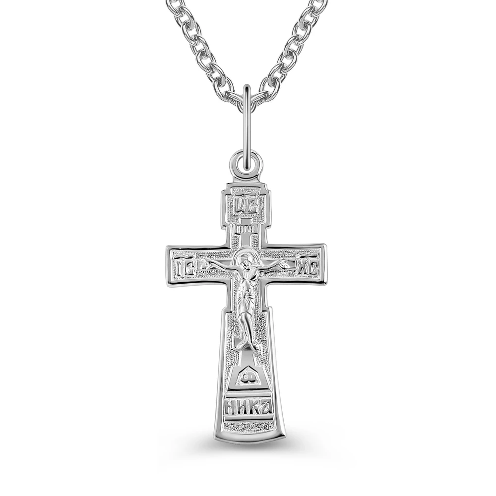 Крестик из серебра 925 пробы
