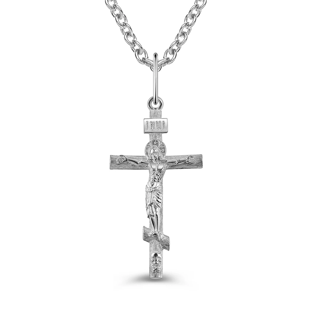 Крестик из серебра 925 пробы