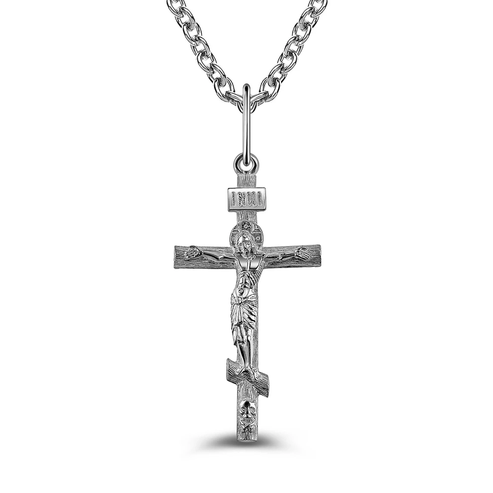 Крестик из серебра 925 пробы