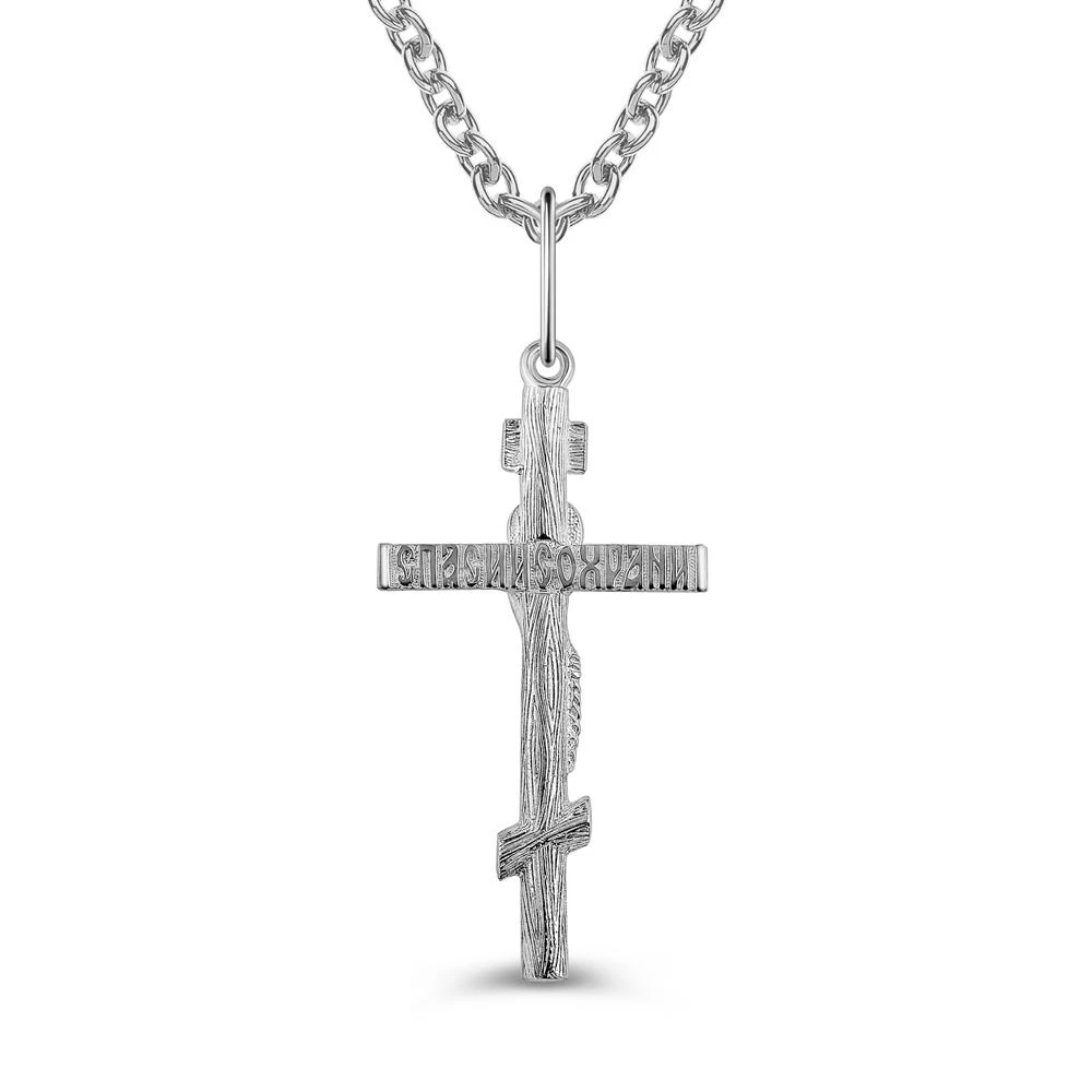 Крестик из серебра 925 пробы