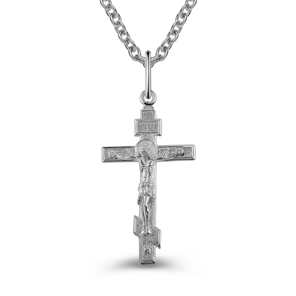 Крестик из серебра 925 пробы