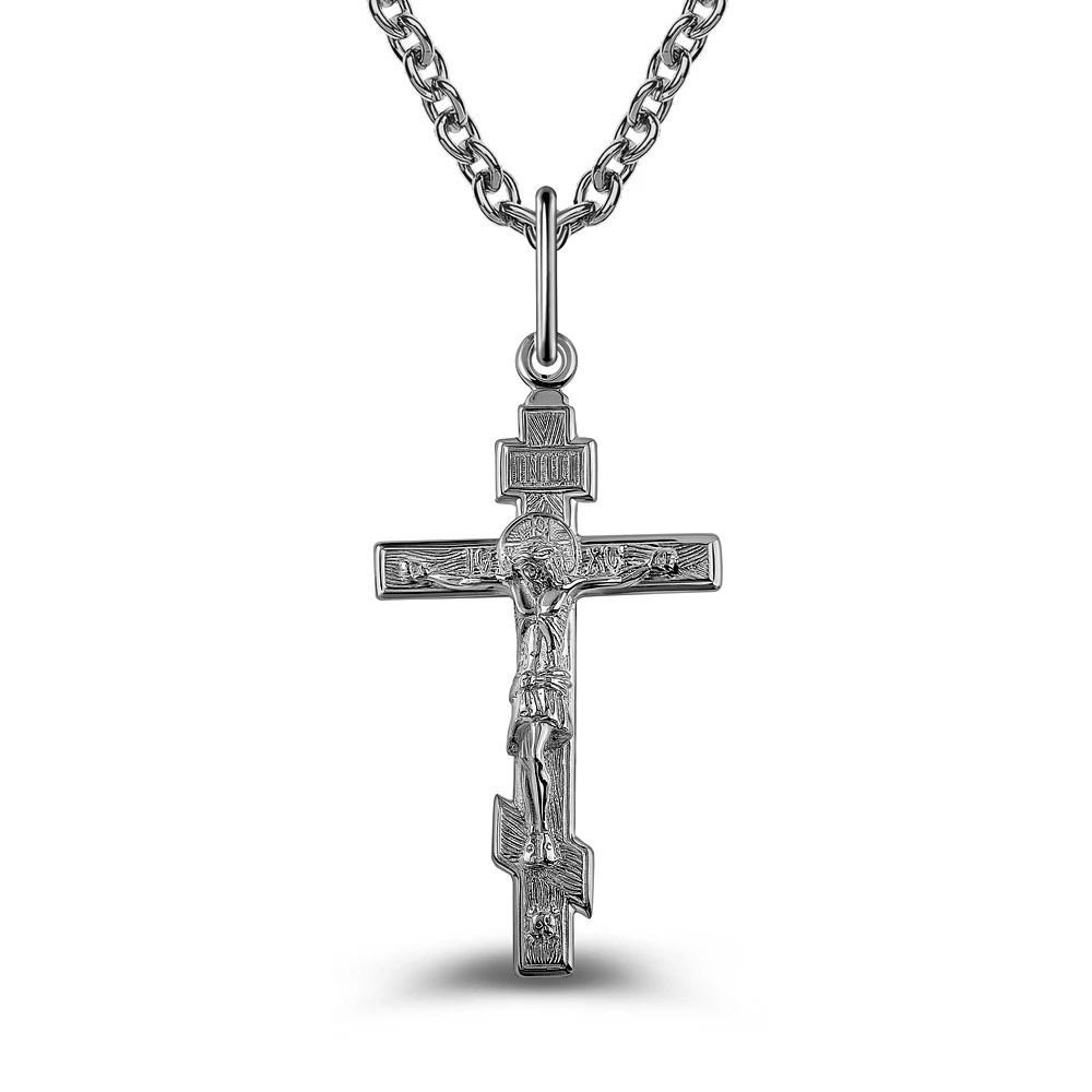 Крестик из серебра 925 пробы
