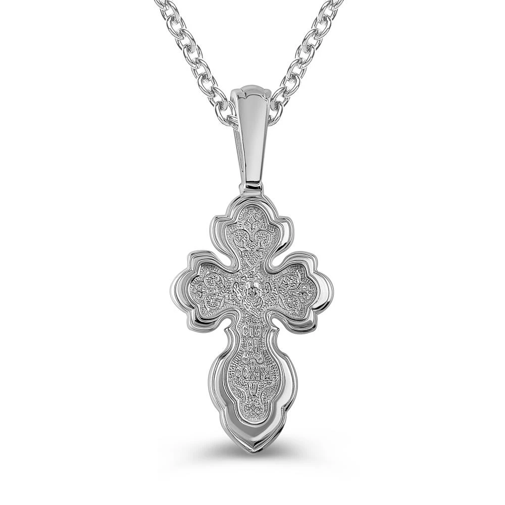 Крестик из серебра 925 пробы