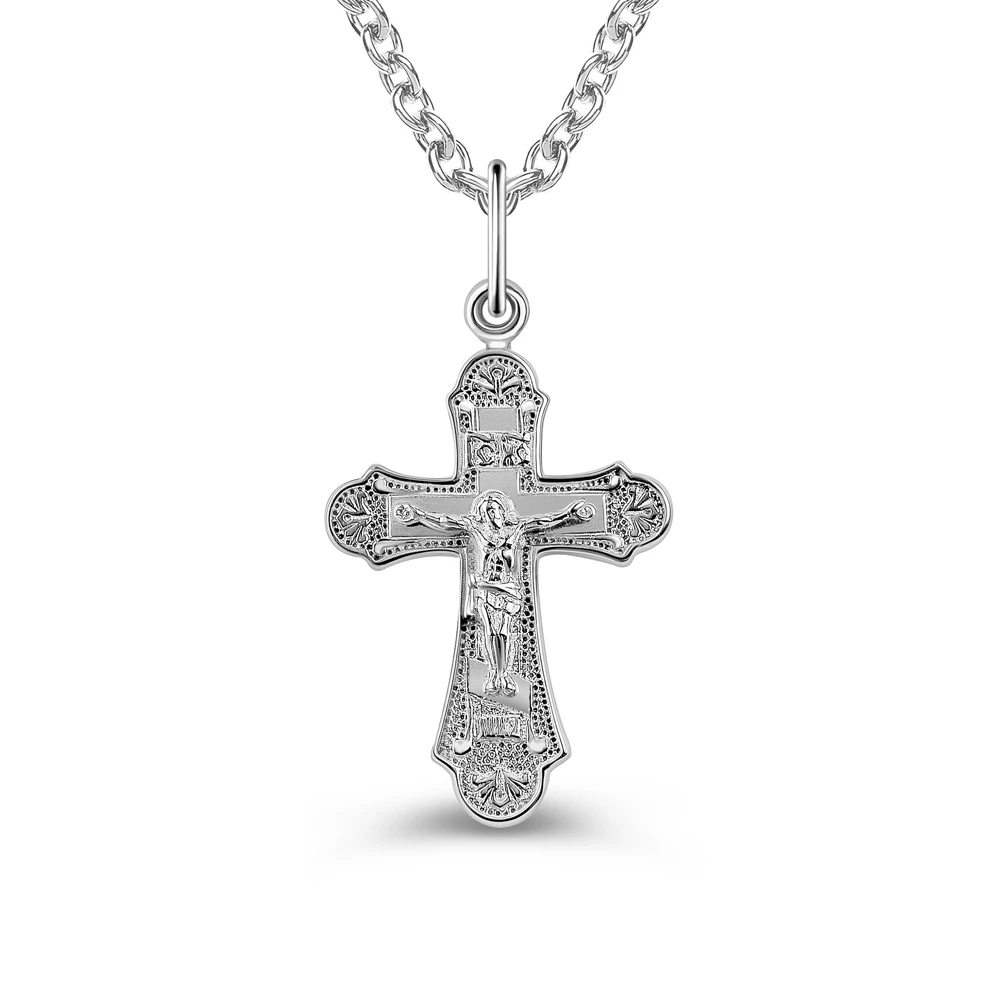 Крестик из серебра 925 пробы