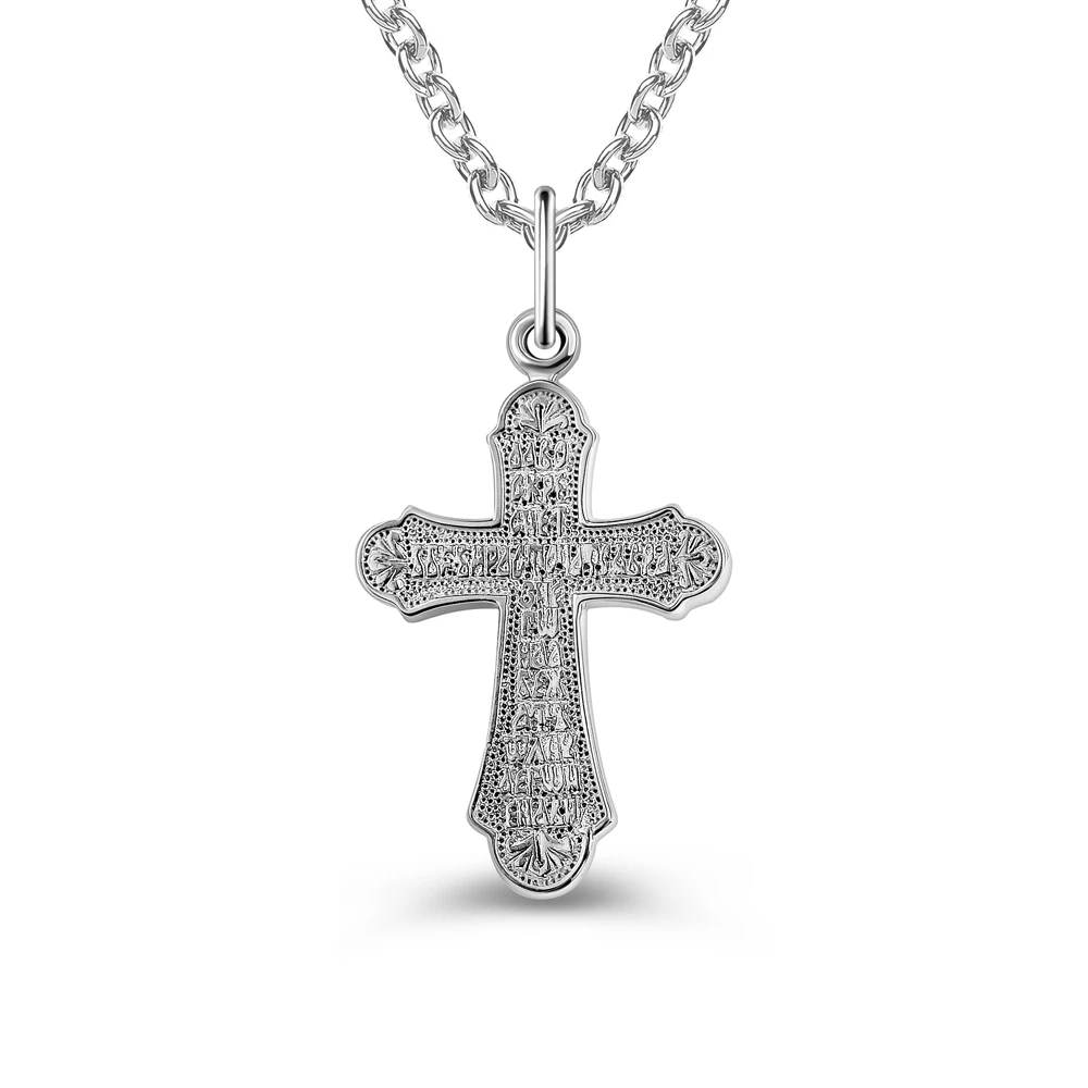Крестик из серебра 925 пробы