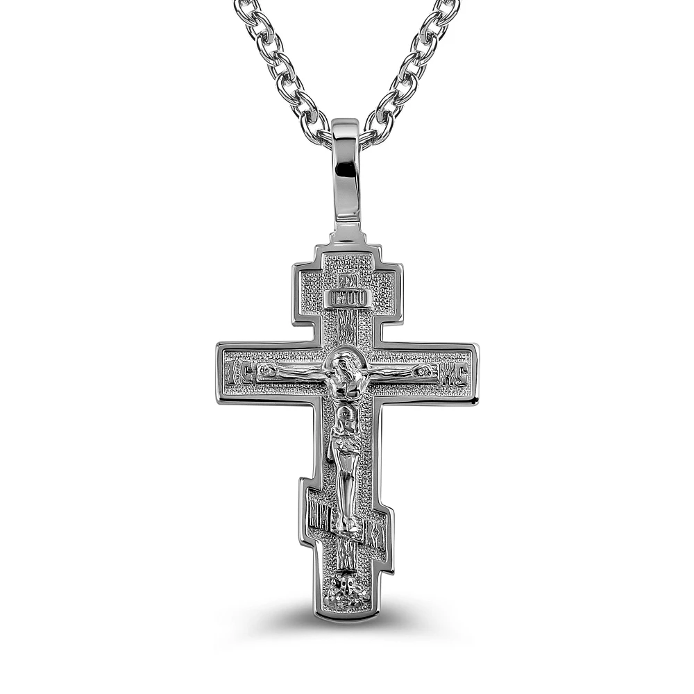 Крестик из серебра 925 пробы