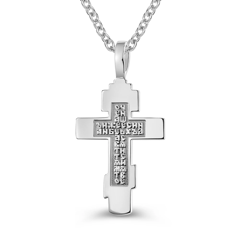 Крестик из серебра 925 пробы