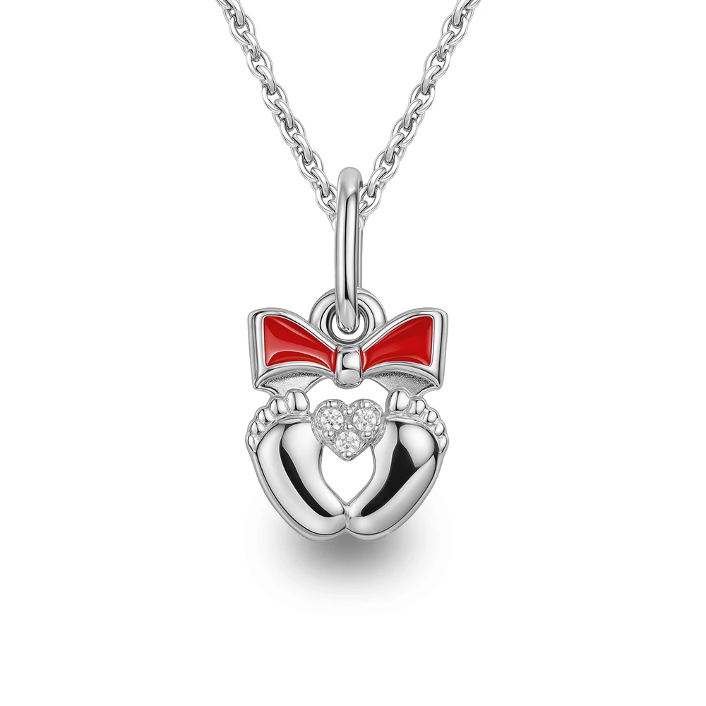 Подвес с фианитами из серебра 925 пробы