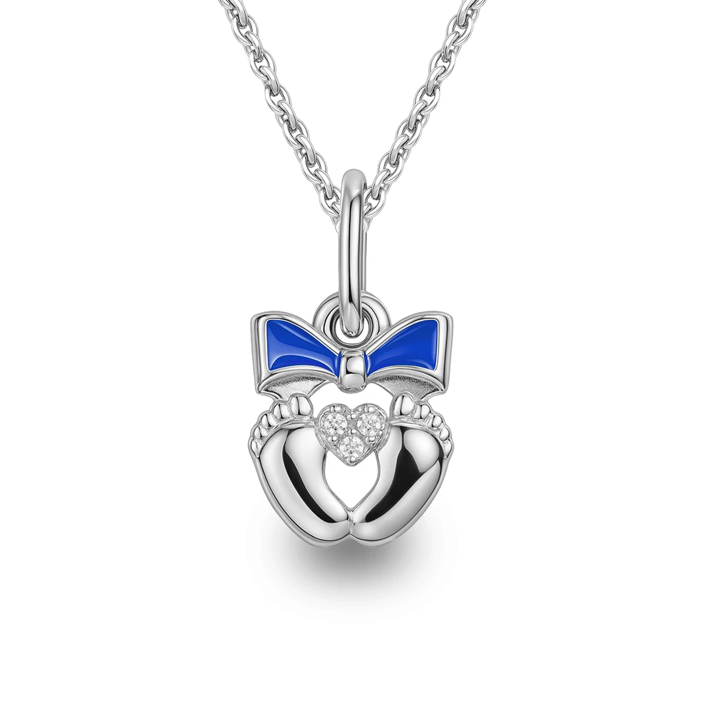 Подвес с фианитами из серебра 925 пробы