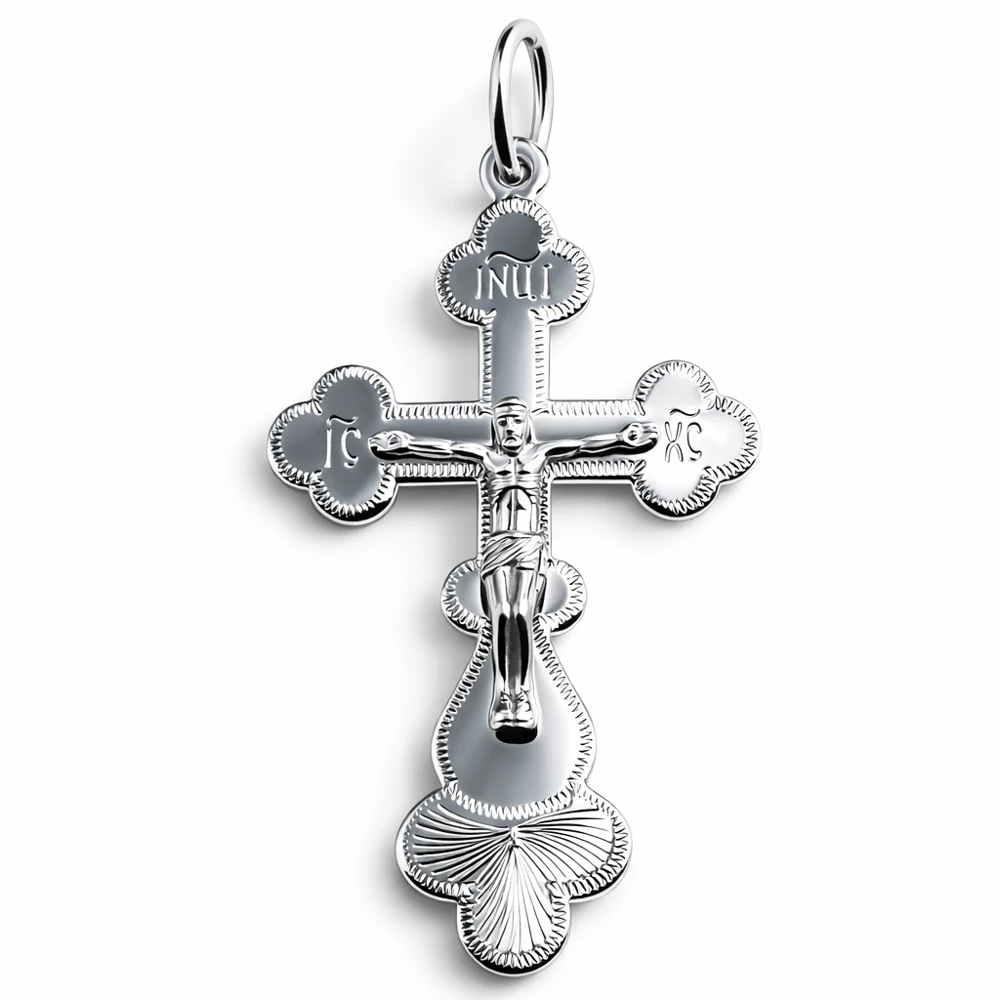 Крестик из серебра 925 пробы