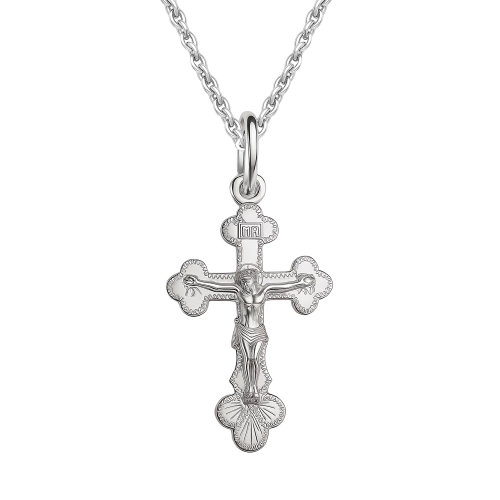 Крестик из серебра 925 пробы