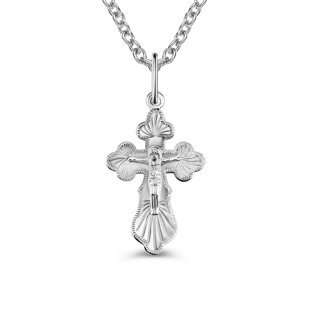 Крестик из серебра 925 пробы