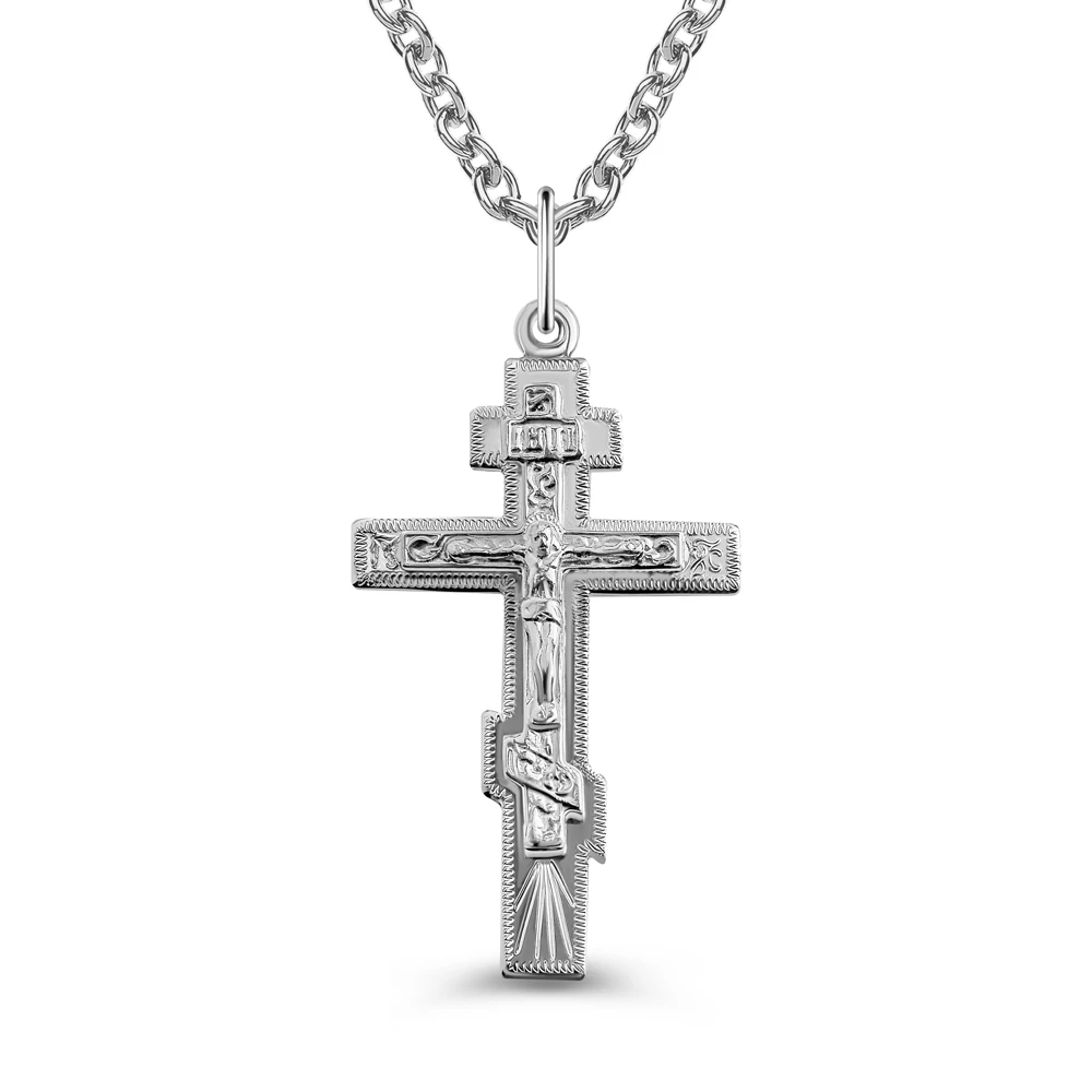 Крестик из серебра 925 пробы