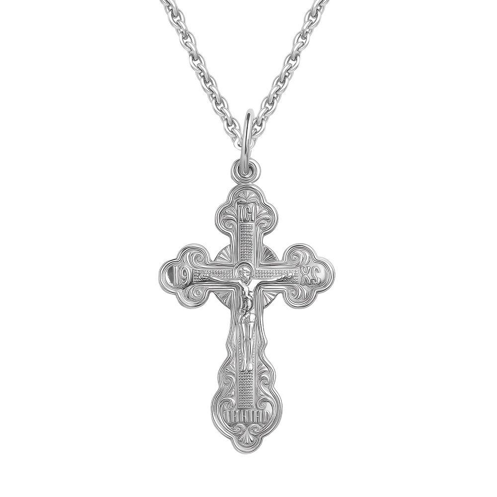 Крестик из серебра 925 пробы