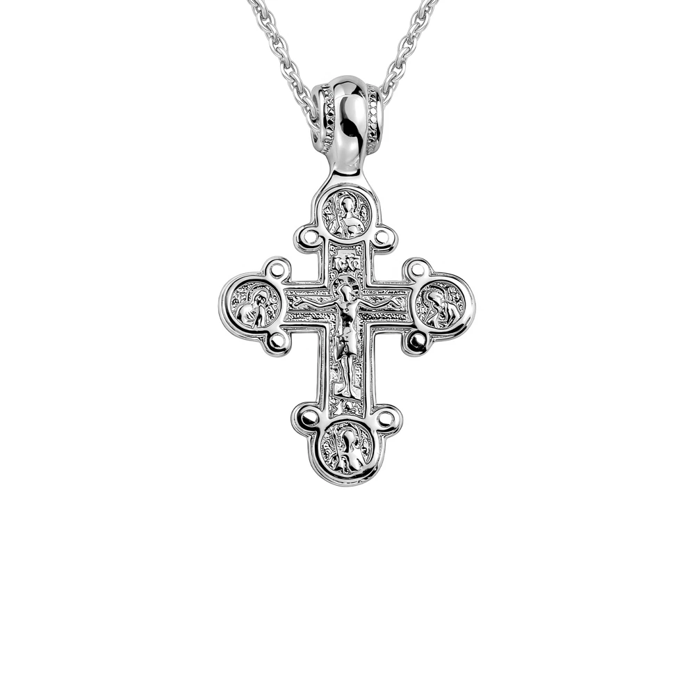 Крестик из серебра 925 пробы