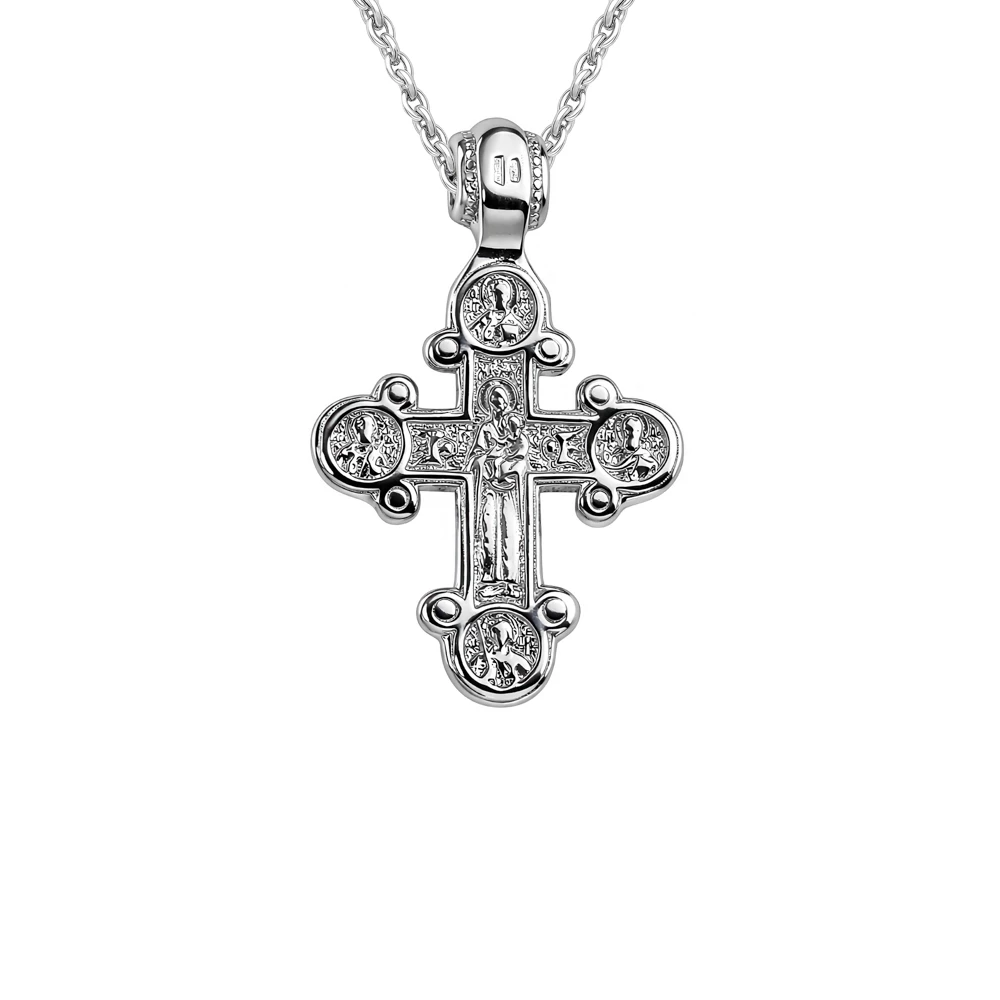 Крестик из серебра 925 пробы