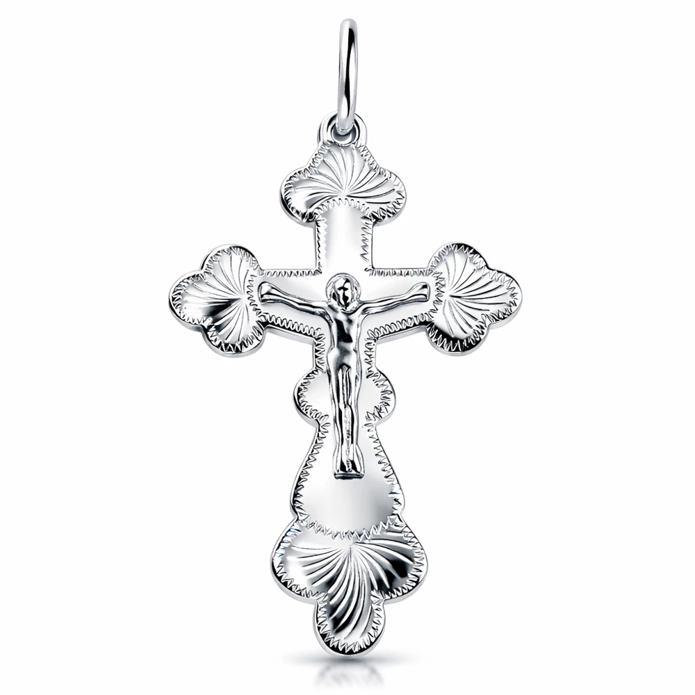 Крестик из серебра 925 пробы