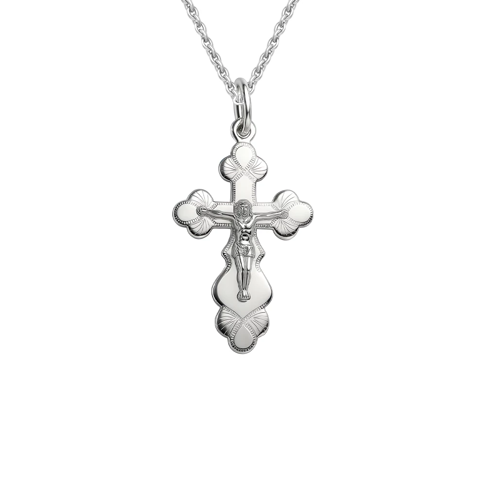Крестик из серебра 925 пробы