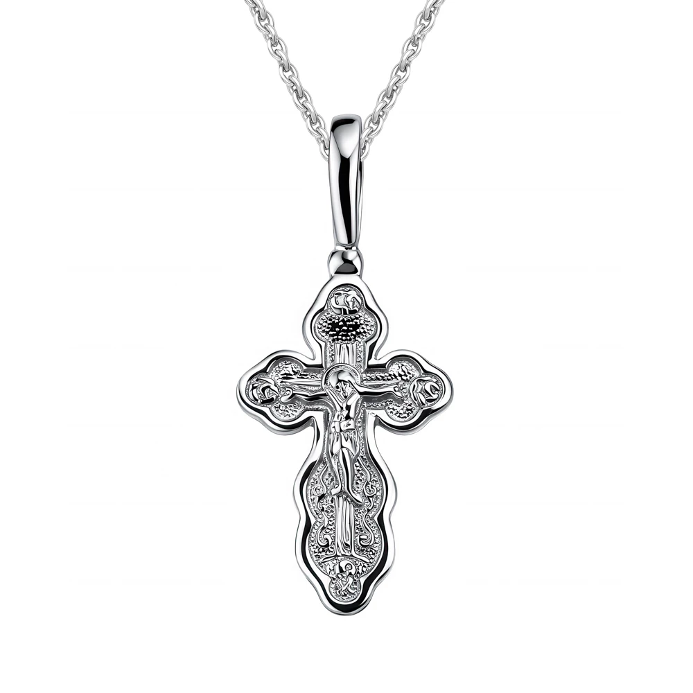 Крестик из серебра 925 пробы