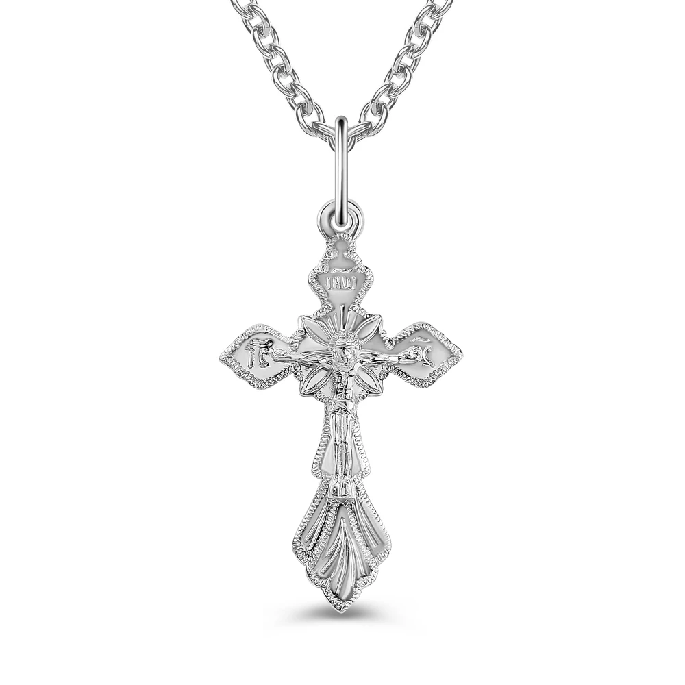 Крестик из серебра 925 пробы