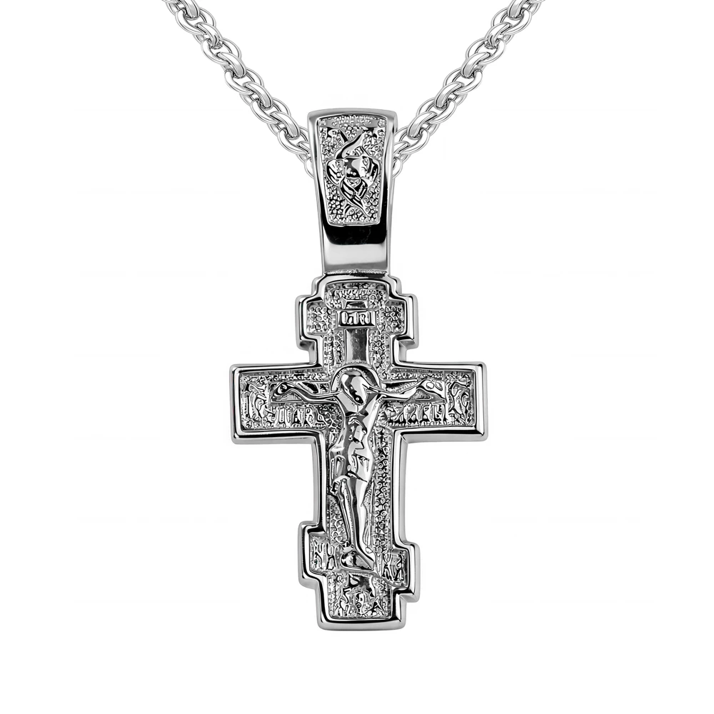 Крестик из серебра 925 пробы