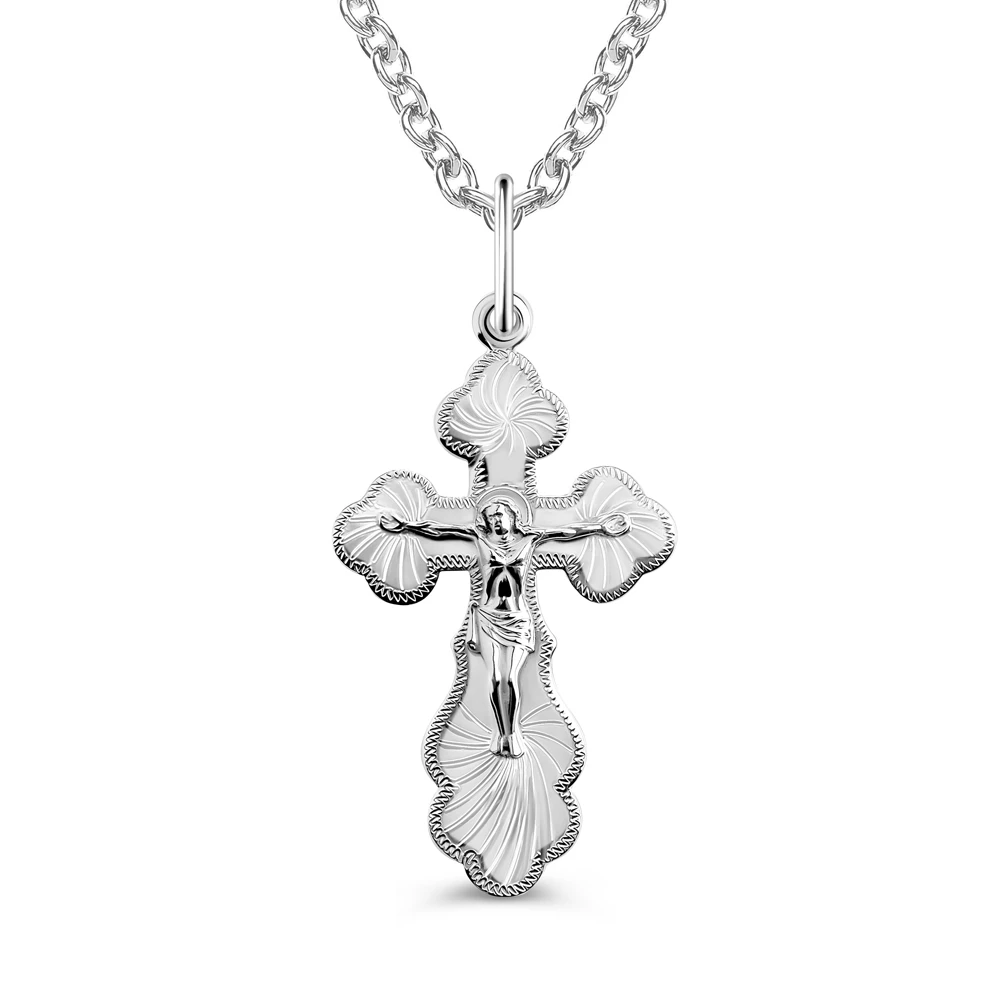 Крестик из серебра 925 пробы