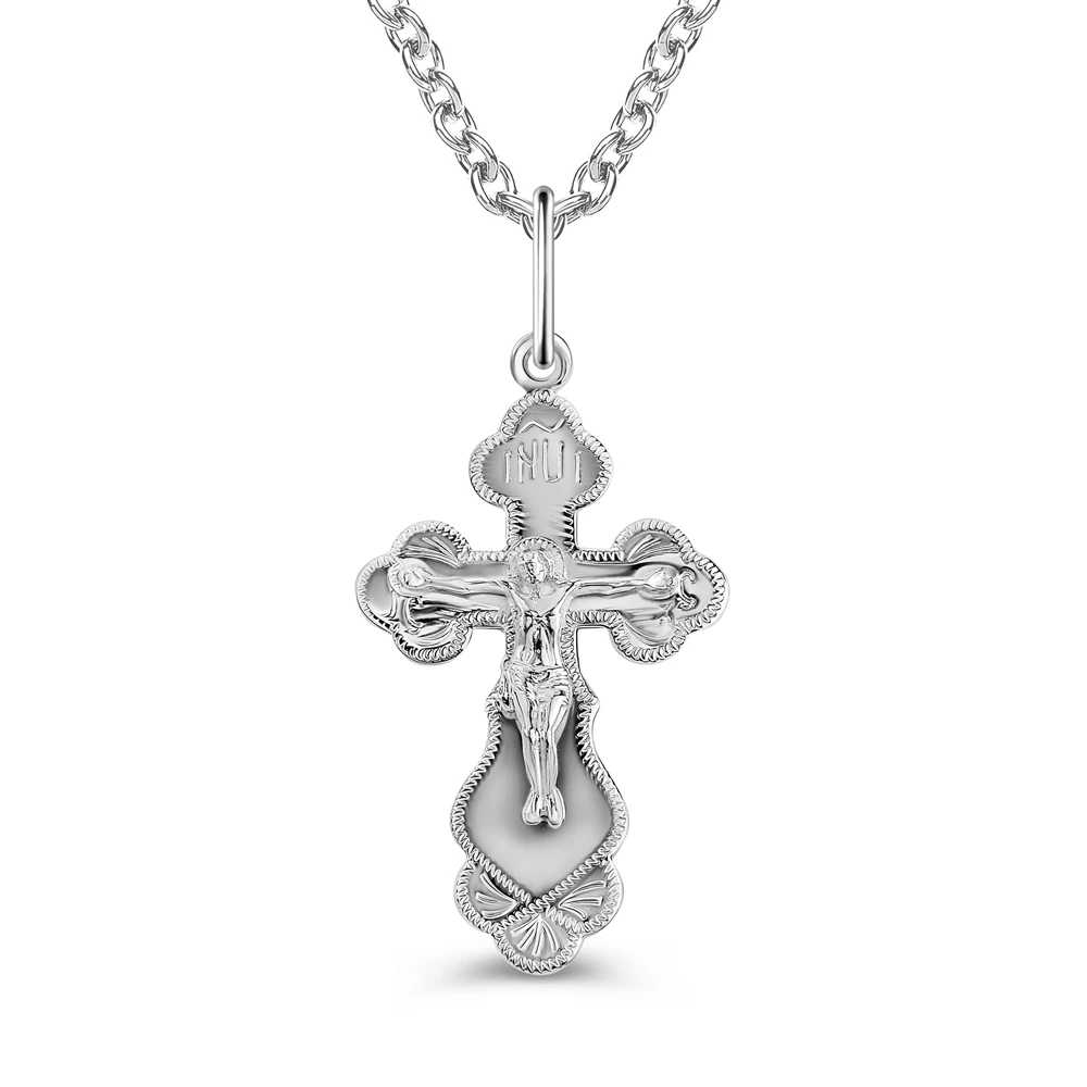 Крестик из серебра 925 пробы