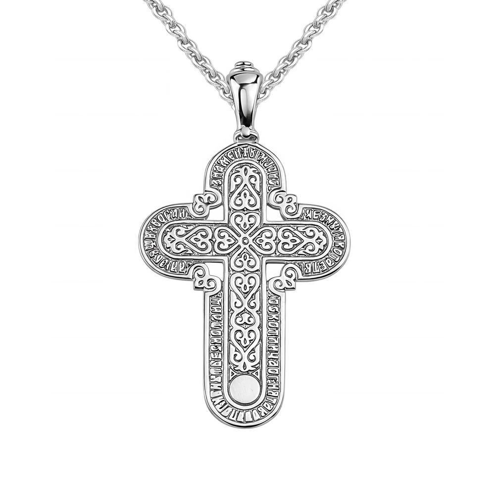 Крестик из серебра 925 пробы