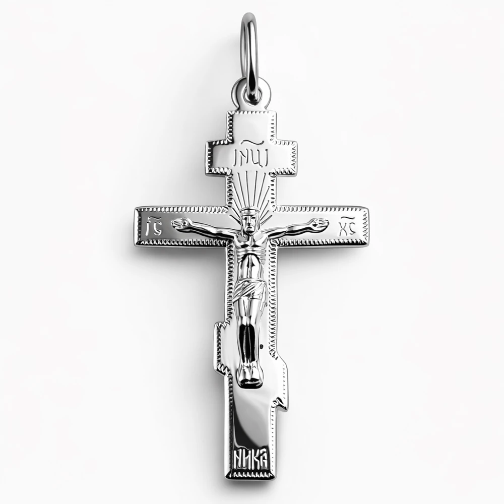 Крестик из серебра 925 пробы