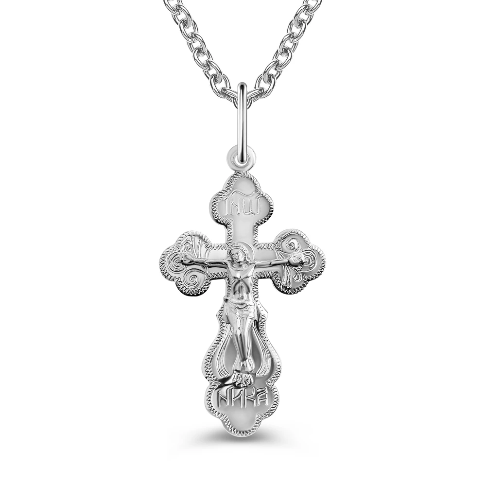 Крестик из серебра 925 пробы
