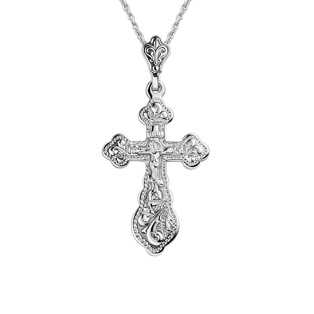Крестик из серебра 925 пробы