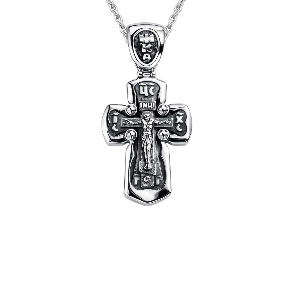 Крестик из серебра 925 пробы